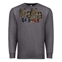 Charcoal Heather mama of both Premium Sweatshirt - RacoonDesign