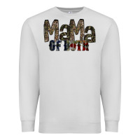 Dove Grey mama of both Premium Sweatshirt - RacoonDesign