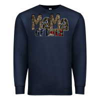 Navy mama of both Premium Sweatshirt - RacoonDesign