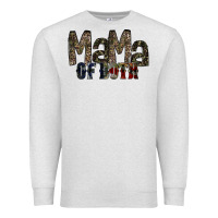Oatmeal Heather mama of both Premium Sweatshirt - RacoonDesign