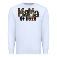 White mama of both Premium Sweatshirt - RacoonDesign