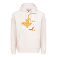 Pale Pink bearded dragons i just really like bearded dragons Premium Hoodie - lanVoArt