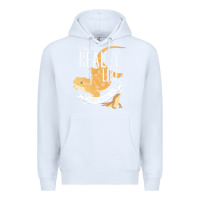 White bearded dragons i just really like bearded dragons Premium Hoodie - lanVoArt