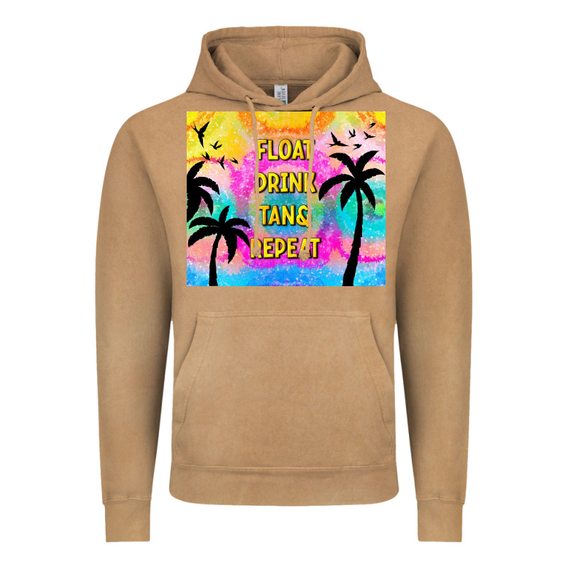 Float Drink Tan & Repeat Vintage Hoodie by TumblerDesignByShophia | Teevron