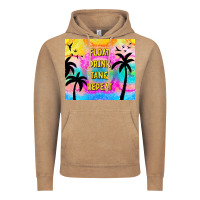 Vintage Coffee float drink tan & repeat Vintage Hoodie - TumblerDesignByShophia