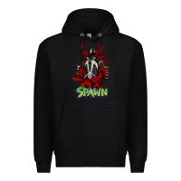 Black spawn Premium Hoodie - lanVoArt