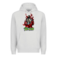 Dove Grey spawn Premium Hoodie - lanVoArt
