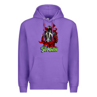 Purple spawn Premium Hoodie - lanVoArt