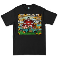 Black farm animals red barn tumbler 20oz Premium Tee - Jasminsmagicworld