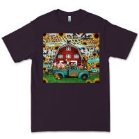 Plum farm animals red barn tumbler 20oz Premium Tee - Jasminsmagicworld