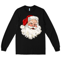 Black santa claus Long Sleeve Tee - CowGirlArtShop