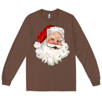 Chestnut santa claus Long Sleeve Tee - CowGirlArtShop