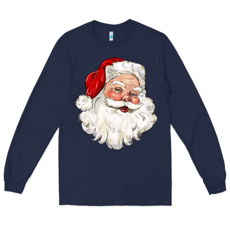 Santa Claus Long Sleeve Tee by CowGirlArtShop | Teevron