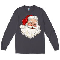 Smoke santa claus Long Sleeve Tee - CowGirlArtShop