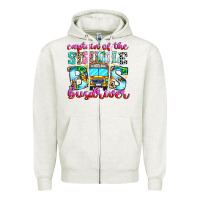 Captain Of The Struggle Bus Bus Zipper Hoodie | Teevron