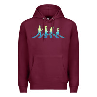 Burgundy wizard of oz abbey brick road Premium Hoodie - lanVoArt