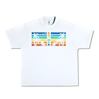 White retro summer Urban Heavy Tee - TumblerDesignByShophia