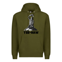 Army Green dr. strangelove   major kong Premium Hoodie - lanVoArt