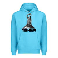 Ocean Blue dr. strangelove   major kong Premium Hoodie - lanVoArt