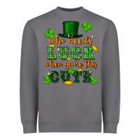 Storm who needs luck when you're this cute Heavyweight Sweatshirt - FaDigitalArtStudio
