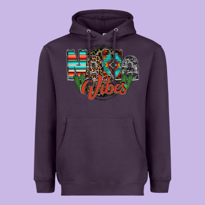 Nana Vibes Heavyweight Hoodie Designed By Racoondesign