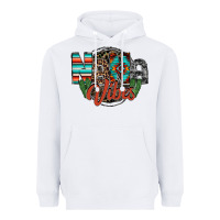 White nana vibes Heavyweight Hoodie - RacoonDesign