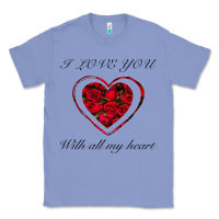 Colony Blue I love you with all my heart Classic Tee - Bettercallsaul