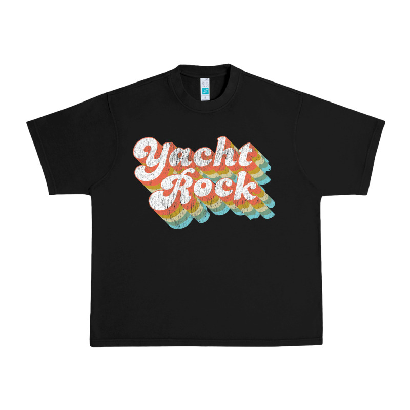 Vintage Fade Yacht Rock Party Boat Drinking Product Urban Heavy Tee by lanVoArt | Teevron