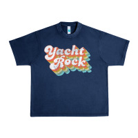 Navy vintage fade yacht rock party boat drinking product Urban Heavy Tee - lanVoArt