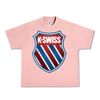Salmon k.swiss Urban Heavy Tee - lanVoArt