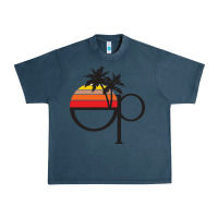 Midnight Navy ocean pacific Urban Heavy Tee - lanVoArt
