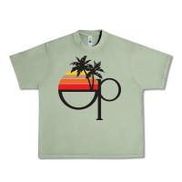 Oil Green ocean pacific Urban Heavy Tee - lanVoArt