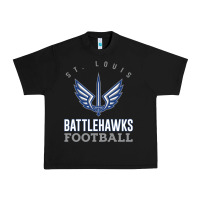Black stl battlehawks football! xfl Urban Heavy Tee - lanVoArt