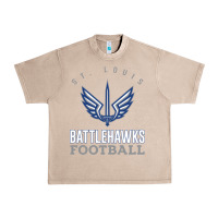 French Oak stl battlehawks football! xfl Urban Heavy Tee - lanVoArt