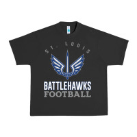 Pigment Black stl battlehawks football! xfl Urban Heavy Tee - lanVoArt