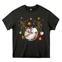 Asphalt Baseball Horn Christmas Heavy Core Tee - BundleAndBundleShop