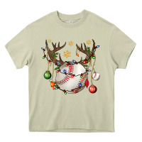 Baseball Horn Christmas Heavy Core Tee | Teevron