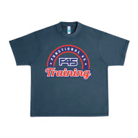 Midnight Navy official f45 training Urban Heavy Tee - lanVoArt