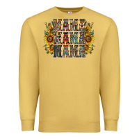 Antique Gold mama sunflower western Premium Sweatshirt - RacoonDesign