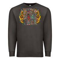Smoke mama sunflower western Premium Sweatshirt - RacoonDesign