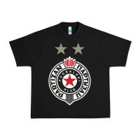 Black fk partizan Urban Heavy Tee - lanVoArt