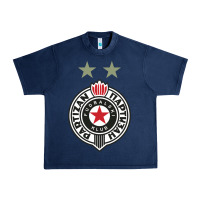 Navy fk partizan Urban Heavy Tee - lanVoArt