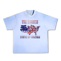 Grape Ice the divided states of america political humor usa map t shirt Urban Heavy Tee - lanVoArt