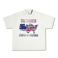 Pistachio the divided states of america political humor usa map t shirt Urban Heavy Tee - lanVoArt