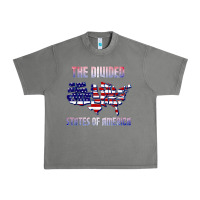 Tornado the divided states of america political humor usa map t shirt Urban Heavy Tee - lanVoArt