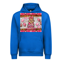 Cobalt easter pink camouflage egg hunter  bunny Urban Hoodie - BarkalooDesign