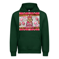 Forest Green easter pink camouflage egg hunter  bunny Urban Hoodie - BarkalooDesign