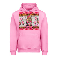 Fuchsia Pink easter pink camouflage egg hunter  bunny Urban Hoodie - BarkalooDesign