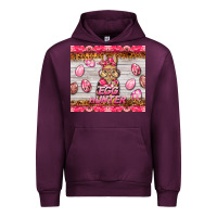 Mauve Wine easter pink camouflage egg hunter  bunny Urban Hoodie - BarkalooDesign