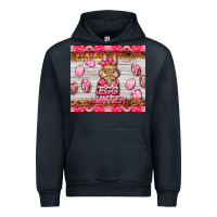 Navy easter pink camouflage egg hunter  bunny Urban Hoodie - BarkalooDesign